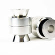 Load image into Gallery viewer, SPL Parts 03-08 Nissan 350Z Front Compression Rod Monoball Bushings - Installation View