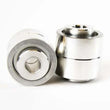 Load image into Gallery viewer, SPL Parts 03-08 Nissan 350Z Front Lower Arm Shock Monoball Bushings - Back View