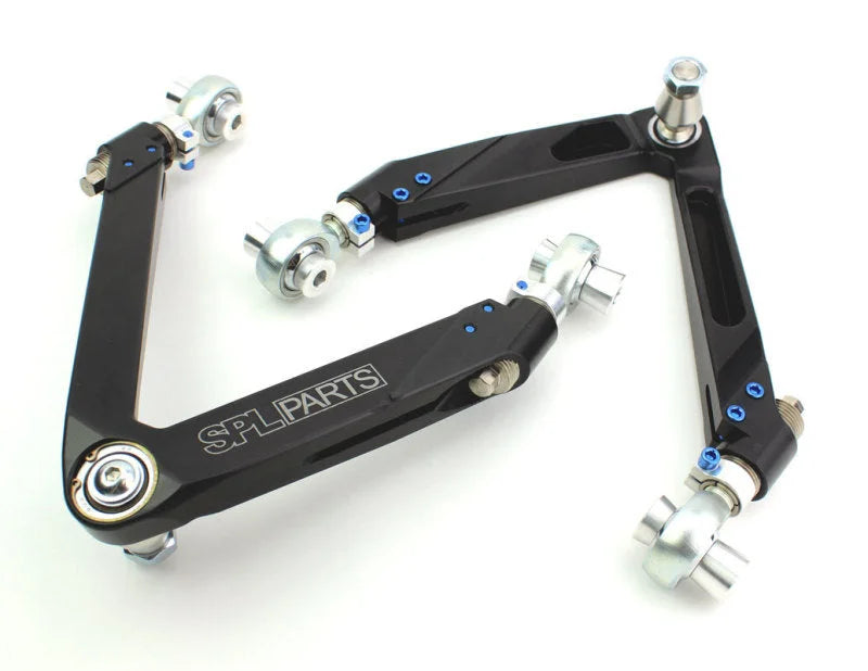 SPL Parts 03-08 Nissan 350Z Front Upper Camber/Caster Arms - Main Product View