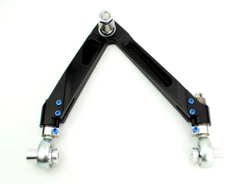 SPL Parts 03-08 Nissan 350Z Front Upper Camber/Caster Arms - Back View