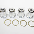 Load image into Gallery viewer, SPL Parts 03-08 Nissan 350Z (Z33) Rear Upper Arm Monoball Bushings - Installation View