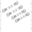Load image into Gallery viewer, SPL Parts 06-13 BMW 3 Series/1 Series (E9X/E8X) Rear Upper Arm Links - Back View