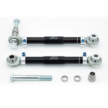 Load image into Gallery viewer, SPL Parts 08-15 Lancer Evolution X Rear Toe Arms with Toe Eccentric Lockouts - Installation View