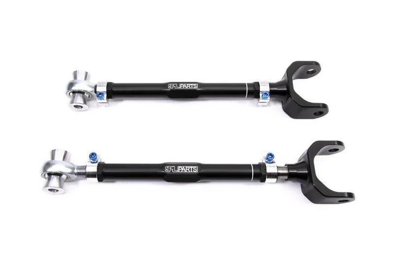SPL Parts 13-19 Cadillac ATS/ATS-V/CTS/CTS-V Rear Upper Arms w/ Eccentric Lockouts - Installation View
