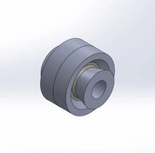 Load image into Gallery viewer, SPL Parts 15-21 Ford Mustang S550 Rear Toe Arm Bushing - Installation View