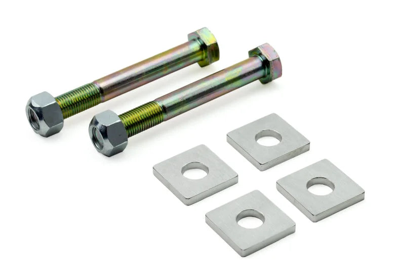 SPL Parts 2008+ Nissan GTR (R35) Front Camber/Caster Eccentric Lockout Kit - Side View
