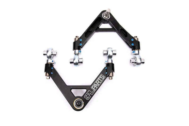 SPL Parts 2008+ Nissan GTR (R35) Front Upper Camber/Caster Arms - Back View
