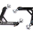 Load image into Gallery viewer, SPL Parts 2008+ Nissan GTR (R35) Front Upper Camber/Caster Arms - Installation View