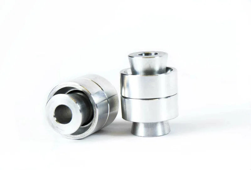 SPL Parts 2008+ Nissan GTR (R35) Rear Knuckle Shock Monoball Bushings - Side View