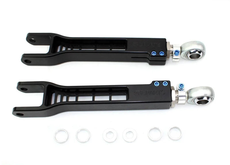 SPL Parts 2008+ Nissan GTR (R35) Rear Traction Links - Side View
