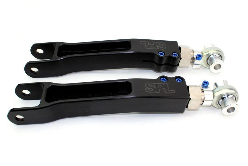 SPL Parts 2009+ Nissan 370Z Rear Camber Links (Billet Version) - Side View