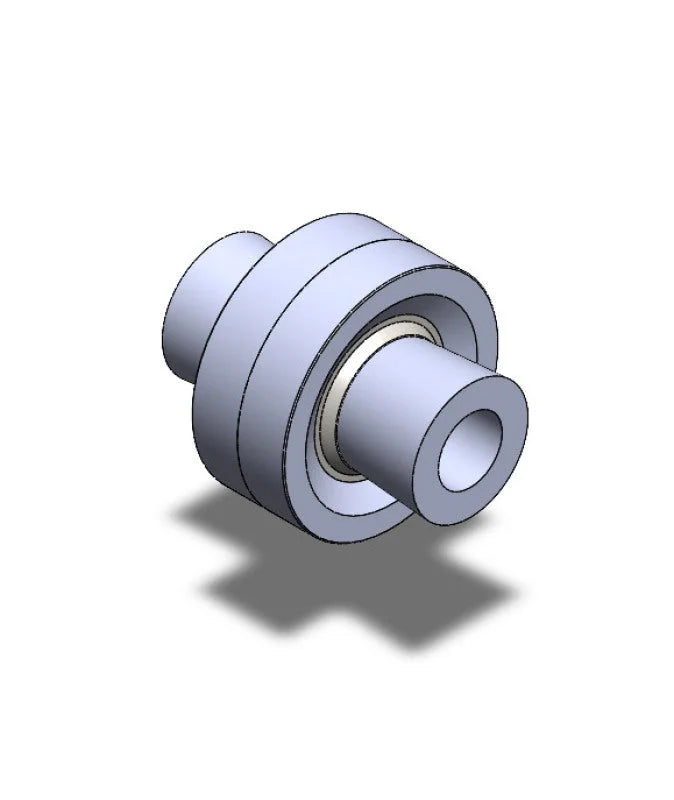 SPL Parts 2010+ BMW F2x 2 Series /  2011+ BMW F3 X 3 & 4 Series Rear Traction Arm Knuckle Bushing - Installation View