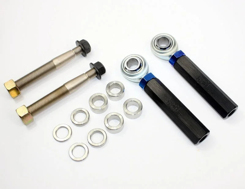 SPL Parts 2013+ Subaru BRZ/Toyota 86 Front Tie Rod Ends (Bumpsteer Adjustable) - Back View