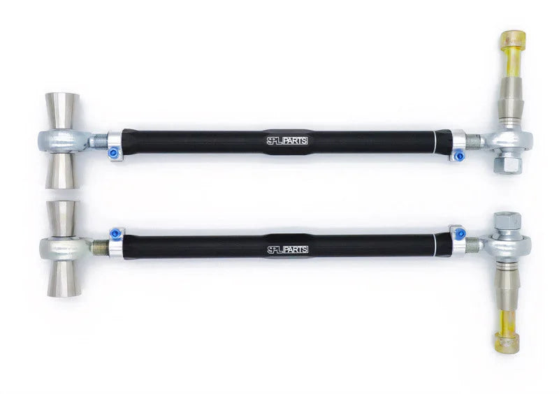 SPL Parts 2015+ Ford Mustang (S550) Front Tension Rods - Side View