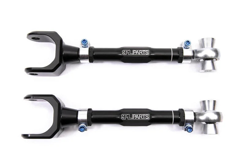SPL Parts 2015+ Ford S550 Mustang Rear Toe Arms w/ Eccentric Lockouts - Installation View