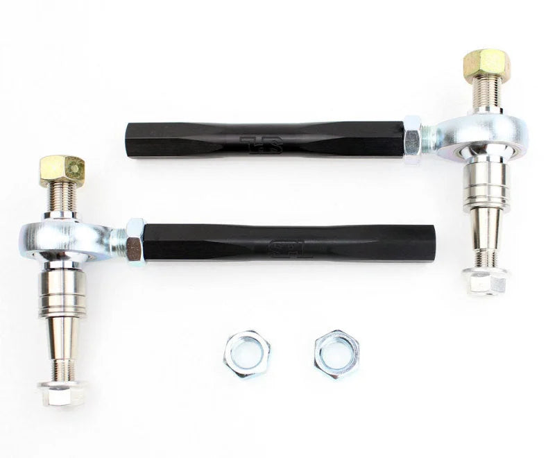 SPL Parts 2016+ Chevrolet Camaro (Gen 6) Front Tie Rod Ends (Bumpsteer Adjustable) - Side View