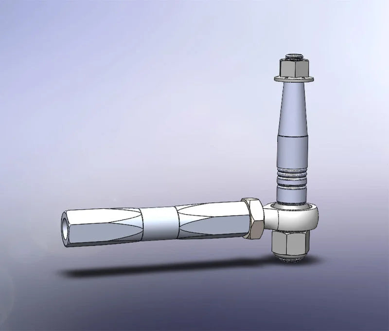 SPL Parts 2016+ Chevrolet Camaro (Gen 6) Front Tie Rod Ends (Bumpsteer Adjustable) - Detail View