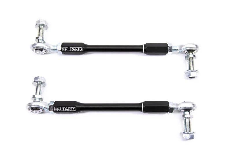 SPL Parts 2017+ Tesla Model 3 Front Swaybar Endlinks - Installation View