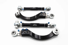 Load image into Gallery viewer, SPL Parts 2021+ BMW G80 M3/ G82/G83 M4 / G87 M2 Adj Rear Upper Camber/Lateral &amp; Upper Traction Links - Installation View