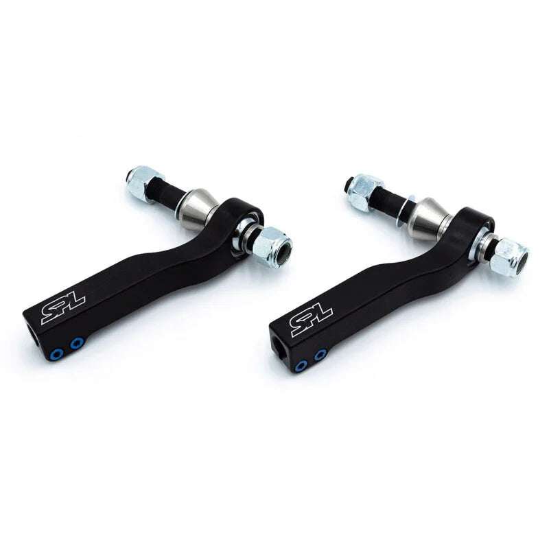SPL Parts 2022+ BMW G80/G82 M3/M4 Tie Rod Ends (Bumpsteer Adjustable) - Installation View