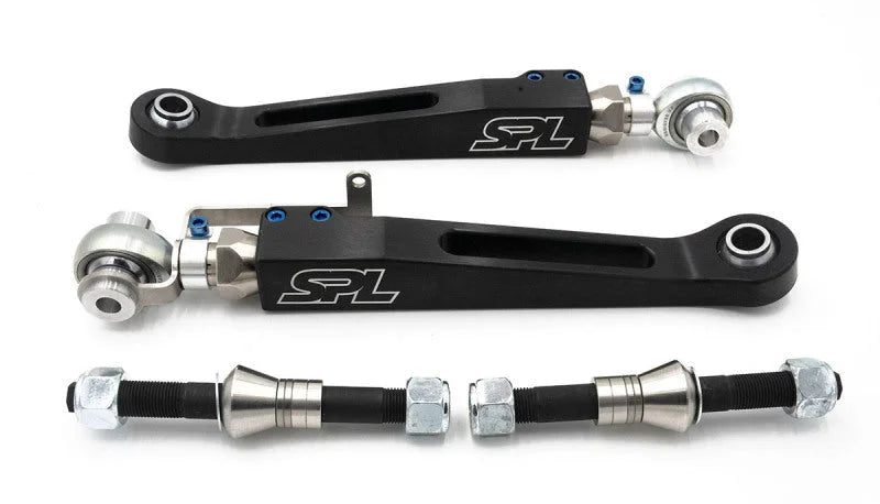 SPL Parts 2022+ BMW G8X Front Lower Control Arms M3/M4 AWD Version - Back View