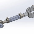 Load image into Gallery viewer, SPL Parts 89-98 Nissan 240SX / 89-02 Nissan Skyline (R32/33/34) Rear Traction Arms Dogbone - Back View