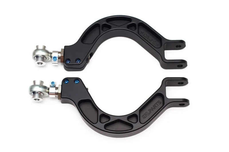 SPL Parts 89-98 Nissan 240SX (S13/S14) / 89-02 Nissan Skyline (R32/R33/R34) Rear Upper Camber Arms - Side View