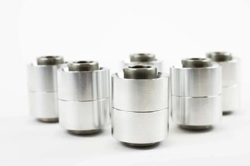 SPL Parts 89-98 Nissan 240SX (S13/S14) Rear Knuckle Monoball Bushings - Back View
