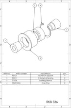Load image into Gallery viewer, SPL Parts 90-00 BMW 3 Series (E36/E46) Rear Knuckle Bushings - Back View