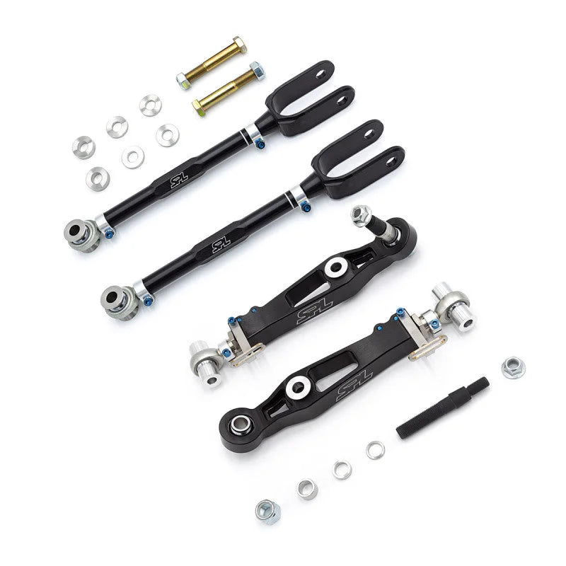 SPL Parts 97-04 Porsche Boxster (986) / 05-12 Porsche Cayman (986) Front Lower Control Arm Kit - Back View