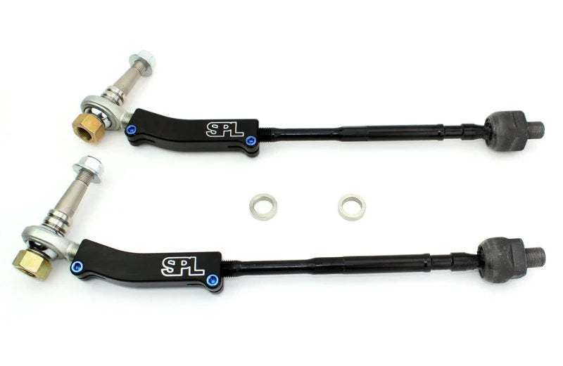 SPL Parts 99-05 Mazda Miata (NB) Tie Rod Ends (Bumpsteer Adjustable/Power Steering Rack Only) - Side View
