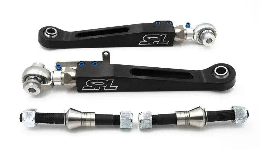 SPL Parts 2022+ BMW G8X Front Lower Control Arms M3/M4 AWD Version - Back View
