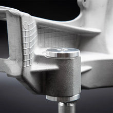 Load image into Gallery viewer, SPL Parts Porsche 996/997 6061-T6 Aluminum Solid Subframe Bushings Kit - Installation View
