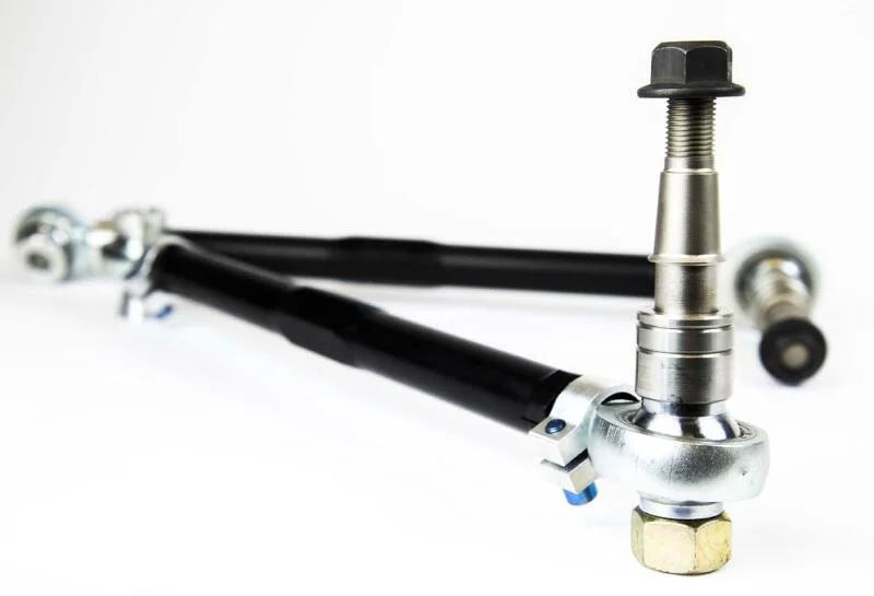 SPL Parts Porsche 996/997/Boxster/Cayman Rear Toe Arms (Bumpsteer Adjustable) - Back View