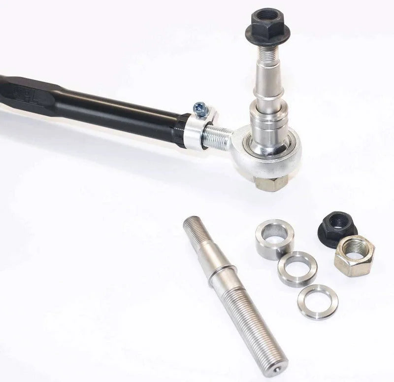 SPL Parts Porsche 996/997/Boxster/Cayman Rear Toe Arms (Bumpsteer Adjustable) - Installation View