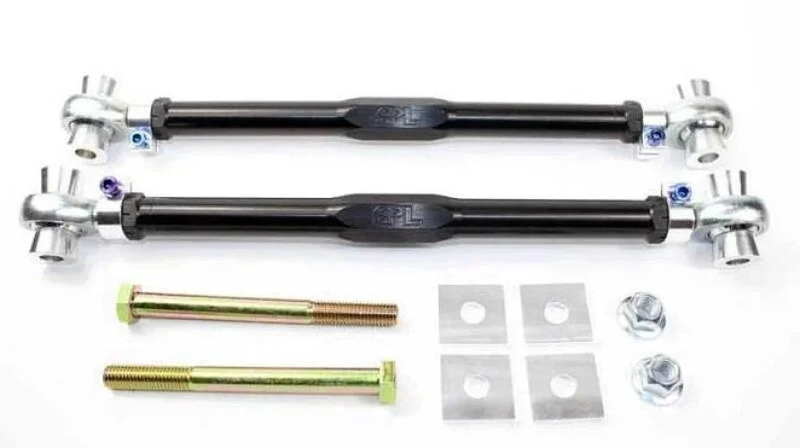 SPL Parts 06-13 BMW 3 Series/1 Series (E9X/E8X) Rear Toe Links (M Version) w/Eccentric Lockout - Side View
