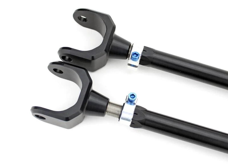 SPL Parts Titanium Series Nissan Z33 Rear Toe Links - Dogbone Version - Back View