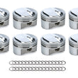 Load image into Gallery viewer, SPORTSMAN RACING PRODUCTS BBC Dome Piston Set 4.560 Bore +17cc 338179