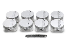 Load image into Gallery viewer, SPORTSMAN RACING PRODUCTS SBC Flat Top Piston Set 4.040 Bore -5cc 138082