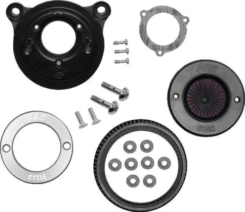 S&S Cycle 01-17 BT Models Stealth Air Stinger Kit w/ S&S Ring - Main Product View
