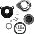 Load image into Gallery viewer, S&amp;S Cycle 01-17 BT Stealth Air Stinger Kit w/ Chrome Teardrop - Main Product View