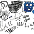 Load image into Gallery viewer, S&amp;S Cycle 07-17 BT 110in Power Package - Wrinkle Black - Main Product View