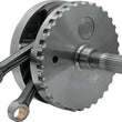 Load image into Gallery viewer, S&amp;S Cycle 07-17 BT 4-3/8in Stroke Flywheel Assembly w/ Sprocket Shaft Bearing Race - Main Product View