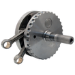 Load image into Gallery viewer, S&amp;S Cycle 07-17 BT 4-3/8in Stroke Flywheel Assembly w/ Sprocket Shaft Bearing Race - Side View
