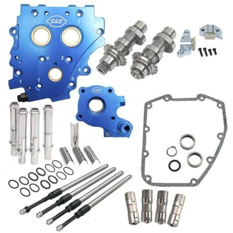 S&S Cycle 07-17 BT Chain Drive Cam Chest Kit - 585C - Side View