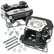 Load image into Gallery viewer, S&amp;S Cycle 08-16 Touring Super Stock 89cc Cylinder Head Kit - Wrinkle Black