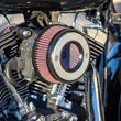 Load image into Gallery viewer, S&amp;S Cycle 08-16 Touring/16-17 Softail Stealth Air Stinger Kit w/ S&amp;S Ring - Main Product View