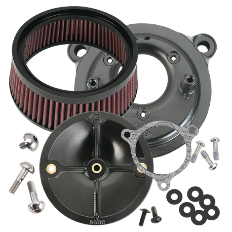 S&S Cycle 08-16 Tri-Glide & CVO Models Stealth Air Cleaner Kit w/o Cover