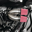 Load image into Gallery viewer, S&amp;S Cycle 17-20 M8 Models Tuned Induction Air Cleaner Kit - Stainless Steel - Main Product View