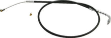Load image into Gallery viewer, S&amp;S Cycle 1996+ HD 48in Snap-In Throttle Cable - Open Side - Side View